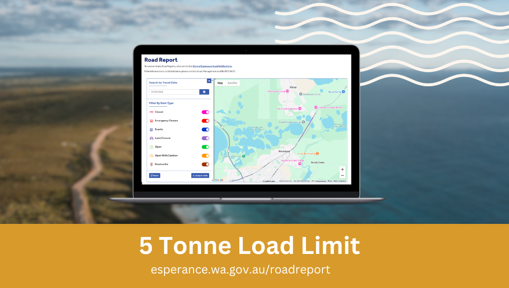 5 Tonne Load Limit