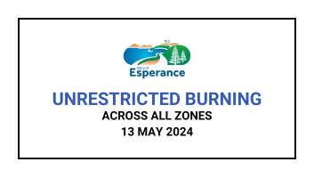Unrestricted Burning Time - Urban Rural Zone