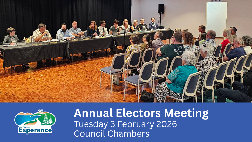 Passionate About the Esperance Region? Join Us on 3 February