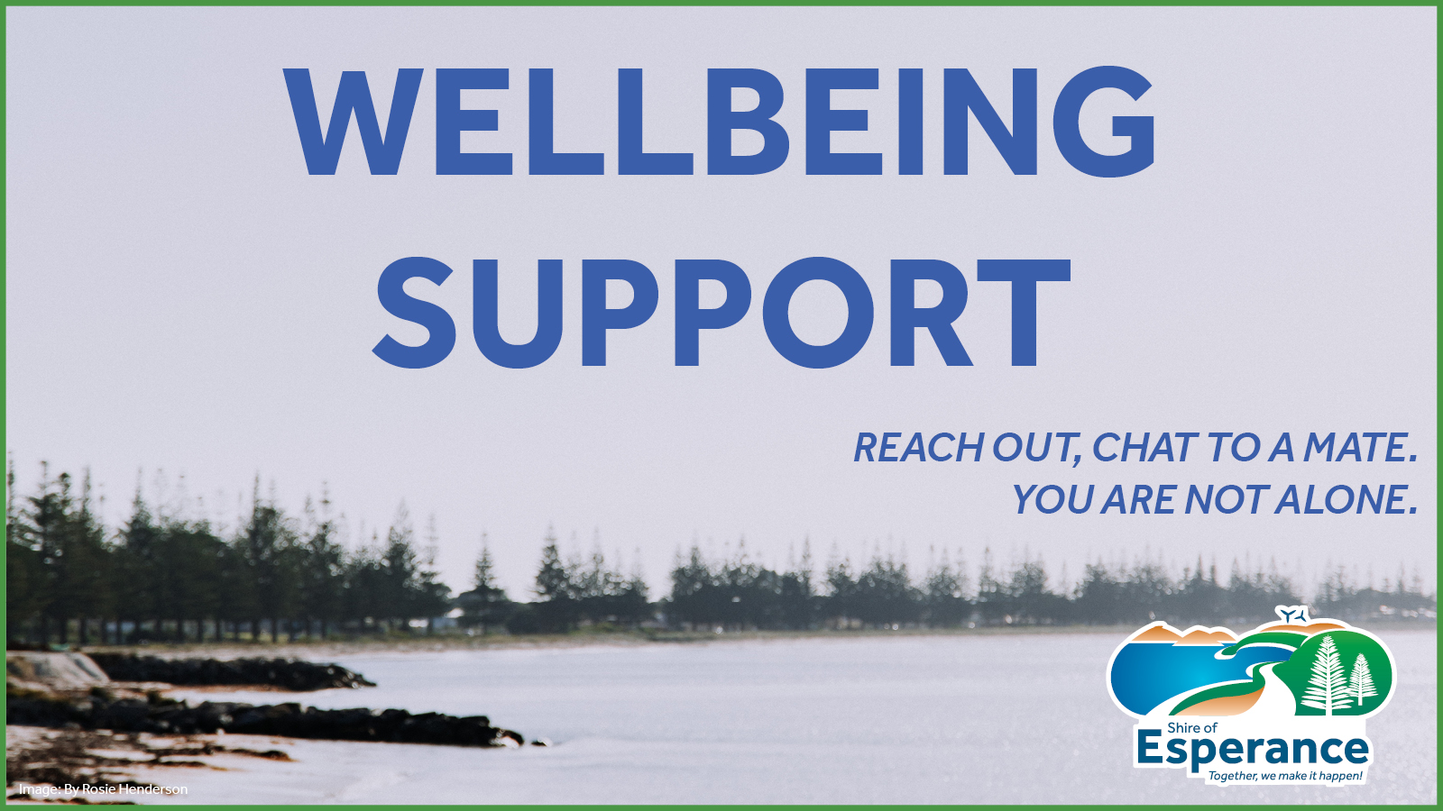 Wellbeing Support Details